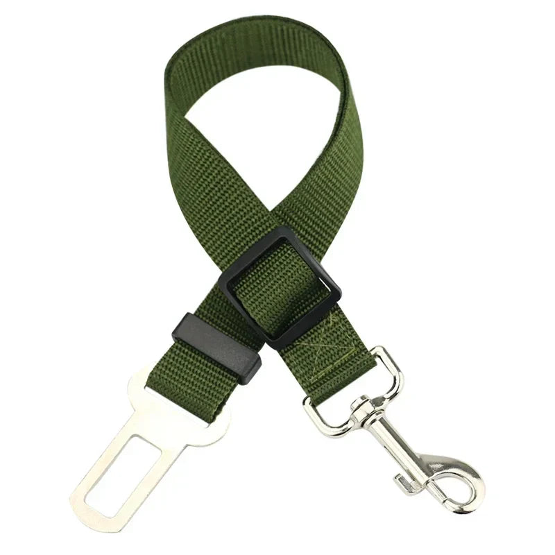 Adjustable Pet Car Seat Belt Safety Harness for Dogs and Cats