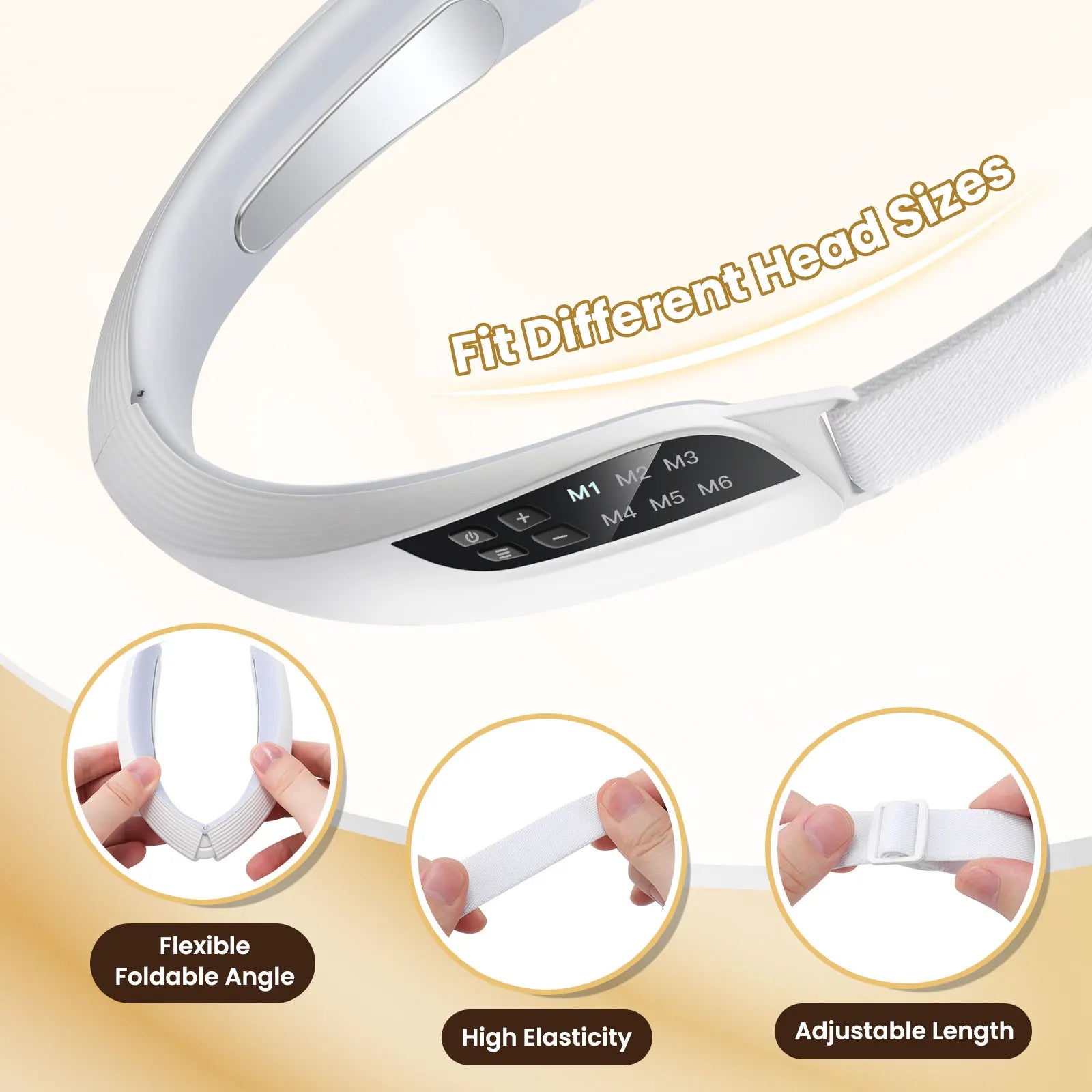 Electric V Face Lifting Beauty Device 6 Modes 8 Levels EMS Micro-current Firming Facial Massager Double Chin Removal Skin Care