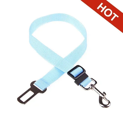 Adjustable Pet Car Seat Belt Safety Harness for Dogs and Cats