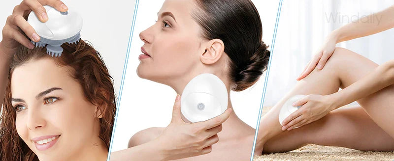 Electric Scalp Head Massager