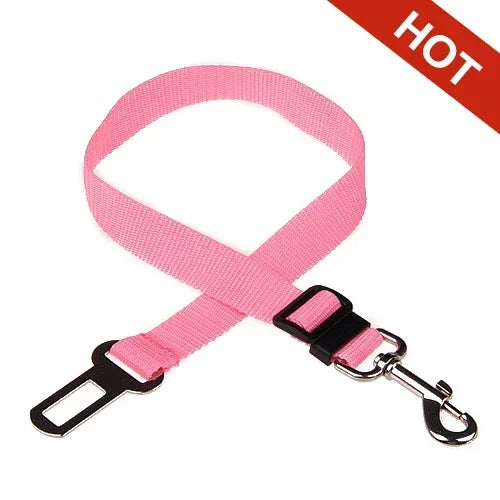 Adjustable Pet Car Seat Belt Safety Harness for Dogs and Cats