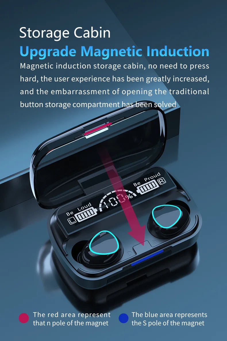 New Arrival M10 Earphone Wireless Headset