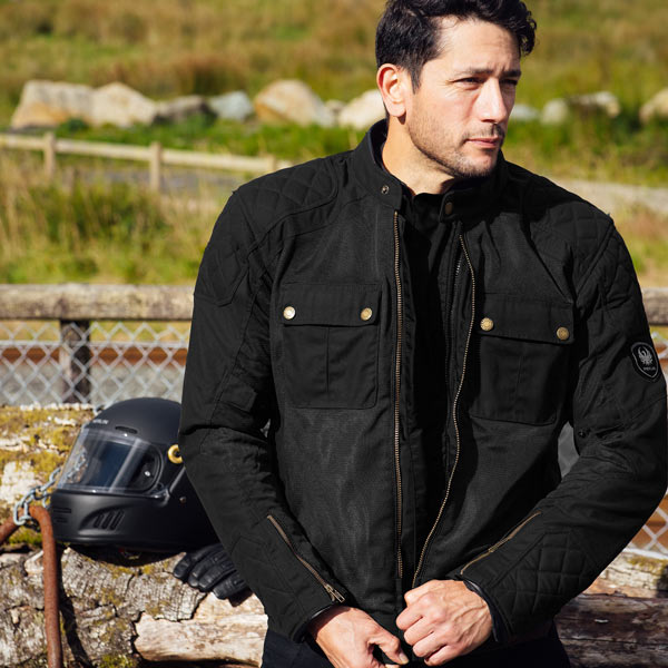 Merlin Shenstone II Techwax Jacket Black