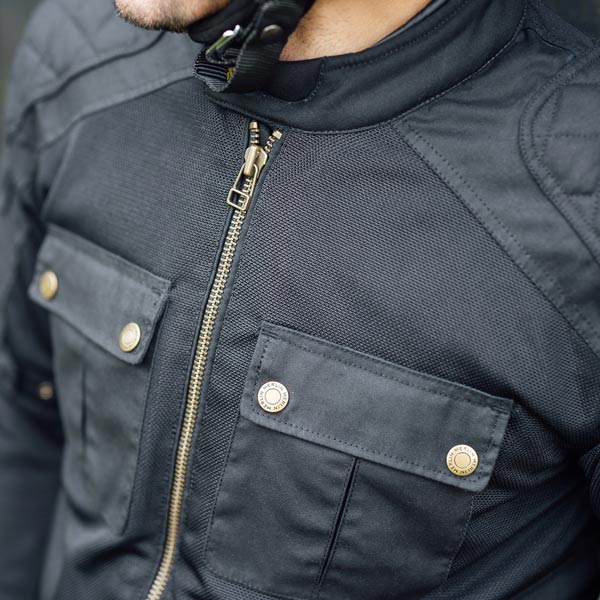 Merlin Shenstone II Techwax Jacket Black